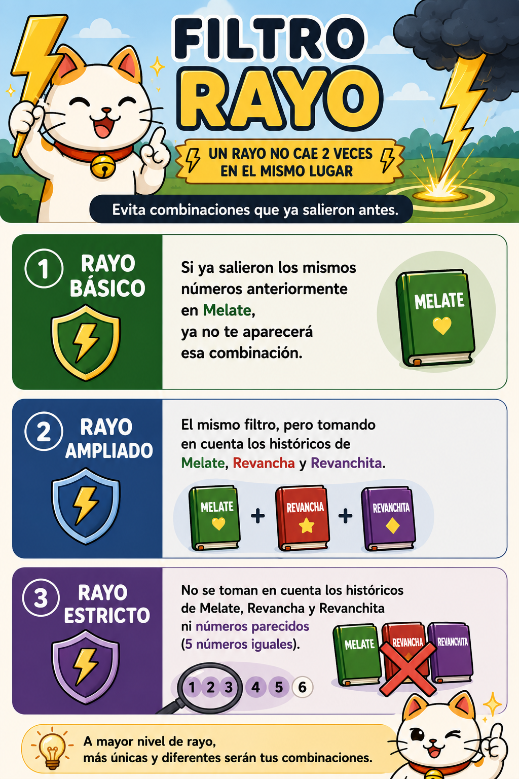 Infograf&iacute;a del Filtro Rayo