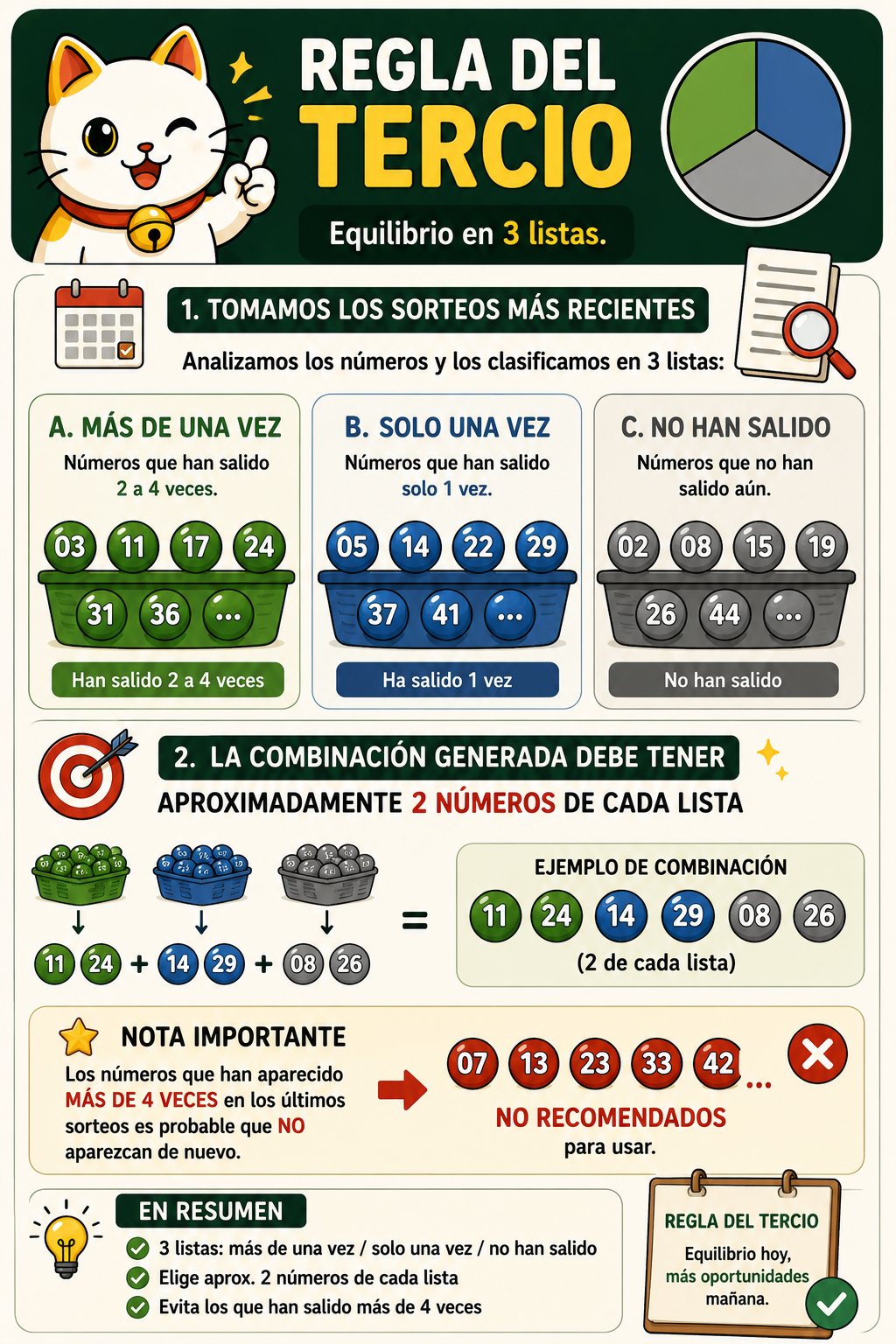 Infograf&iacute;a de la regla del tercio